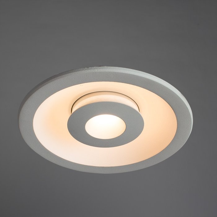 Встраиваемый светодиодный светильник Arte Lamp Sirio A7205PL-2WH - купить Встраиваемые споты по цене 1590.0 Встраиваемый светодиодный светильник Arte Lamp Sirio A7205PL-2WH - купить Встраиваемые споты по цене 1590.0
