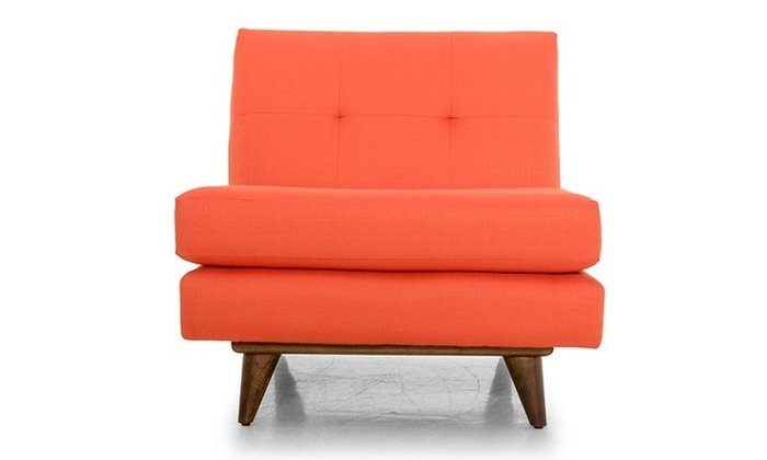 Кресло оранжевого цвета - лучшие Интерьерные кресла в INMYROOM