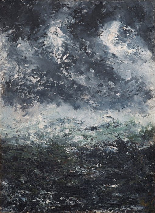 Репродукция картины на холсте Storm landscape 
