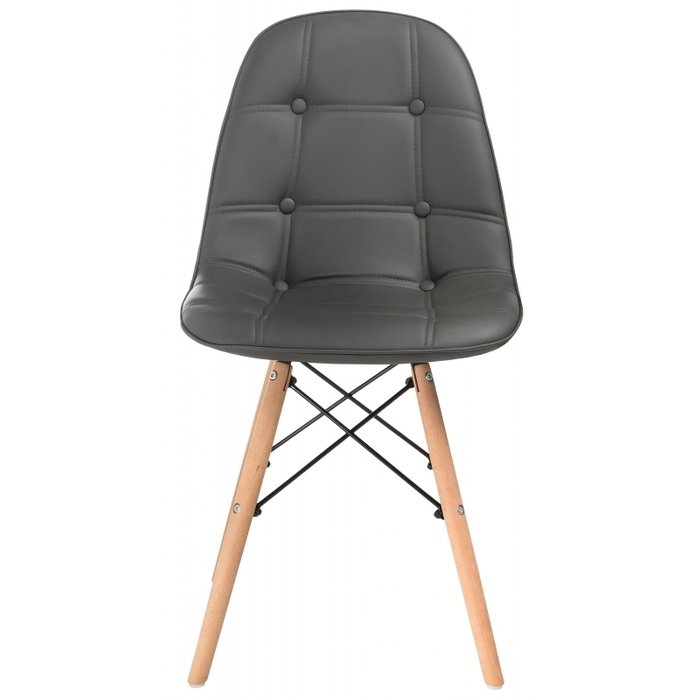 Обеденный стул Kvadro серого цвета - лучшие Обеденные стулья в INMYROOM