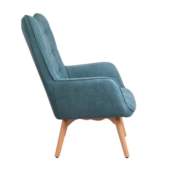 Кресло Bogema бирюзового цвета - лучшие Интерьерные кресла в INMYROOM
