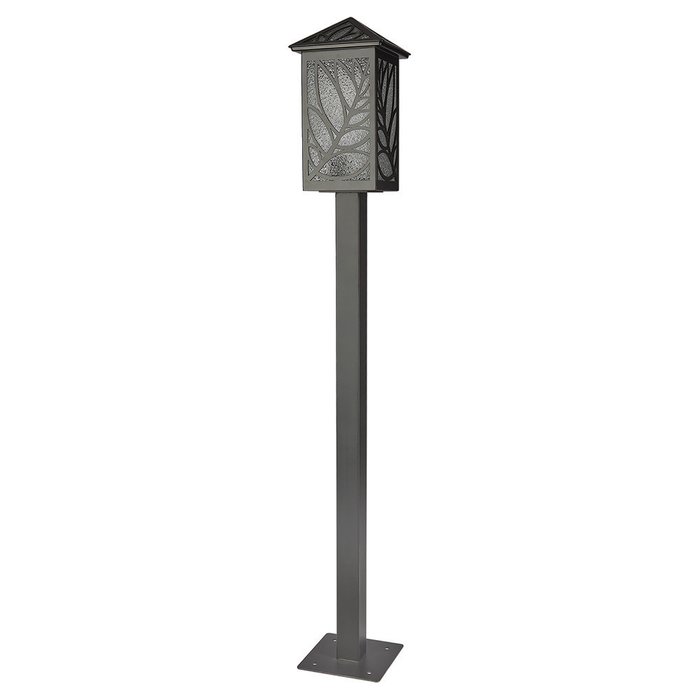 Уличный фонарь Фьюжн черного цвета - купить Наземные светильники по цене 18990.0