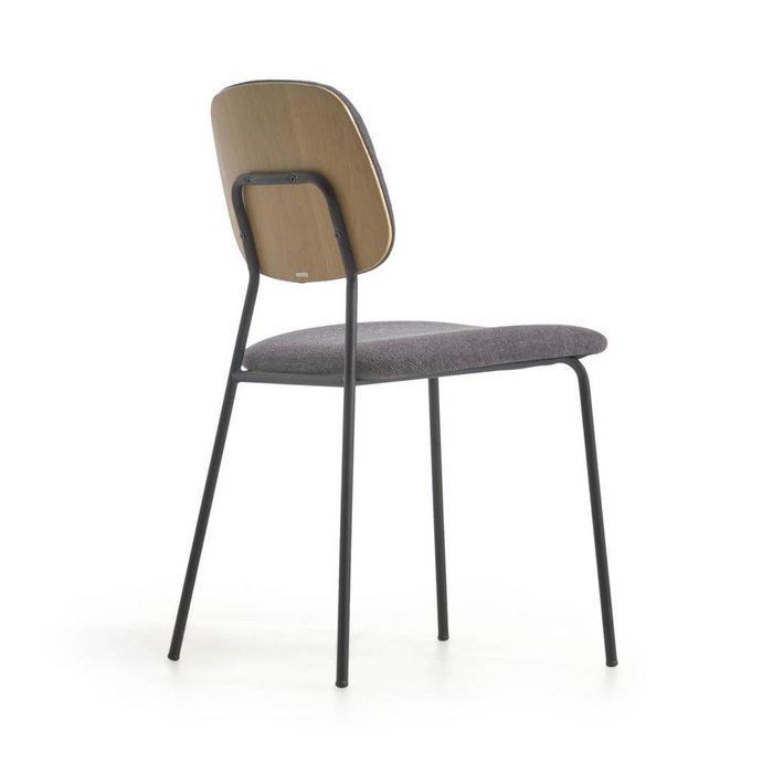 Стул Benilda серого цвета - лучшие Обеденные стулья в INMYROOM