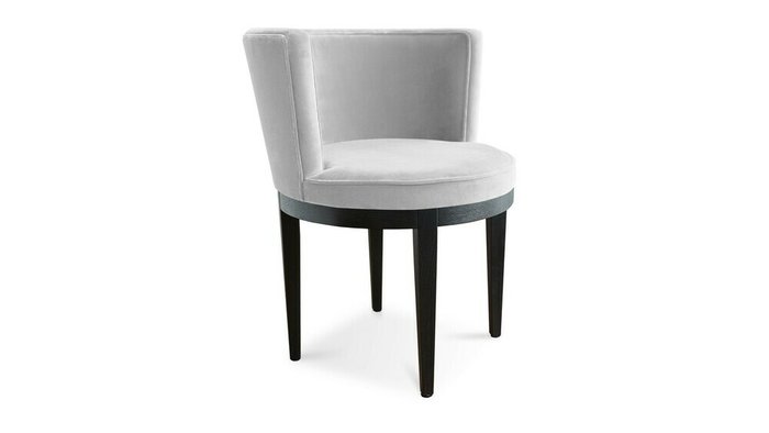Кресло Тимор светло-серого цвета - купить Обеденные стулья по цене 21400.0