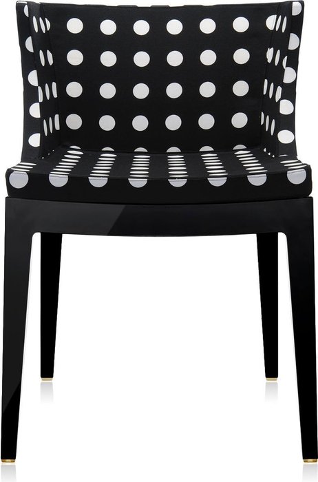Кресло Mademoiselle черно-белого цвета - купить Интерьерные кресла по цене 99478.0