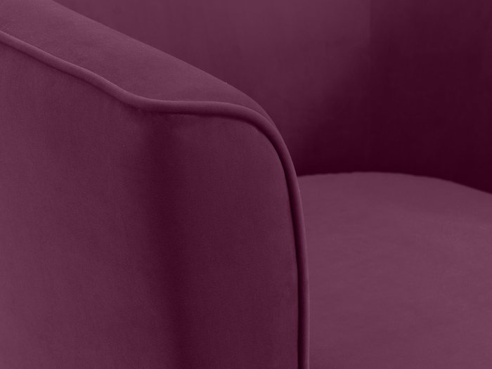 Кресло California бордового цвета - лучшие Интерьерные кресла в INMYROOM