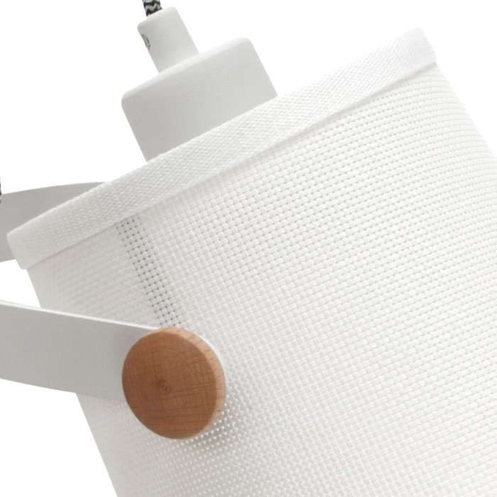 Спот Nordica White 4924 (ткань, цвет белый) - купить Накладные споты по цене 8239 Спот Nordica White 4924 (ткань, цвет белый) - купить Накладные споты по цене 8239