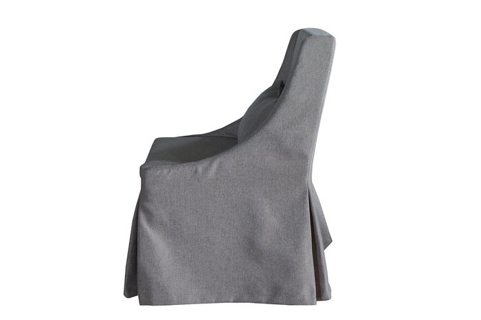 Полукресло Ablanque-P серого цвета - лучшие Интерьерные кресла в INMYROOM