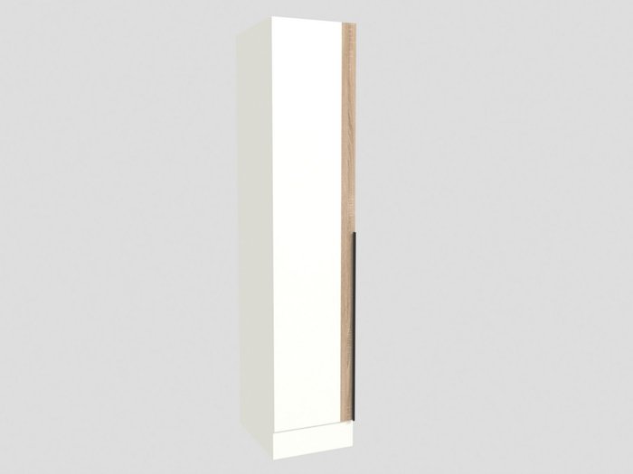 Шкаф с вешалом и гладильной доской Азарт Ш645.1 белого цвета левый Шкаф с вешалом и гладильной доской Азарт Ш645.1 белого цвета левый