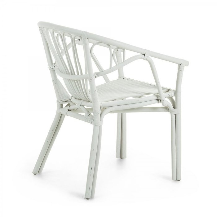 Кресло Corynn белого цвета  - лучшие Садовые стулья в INMYROOM