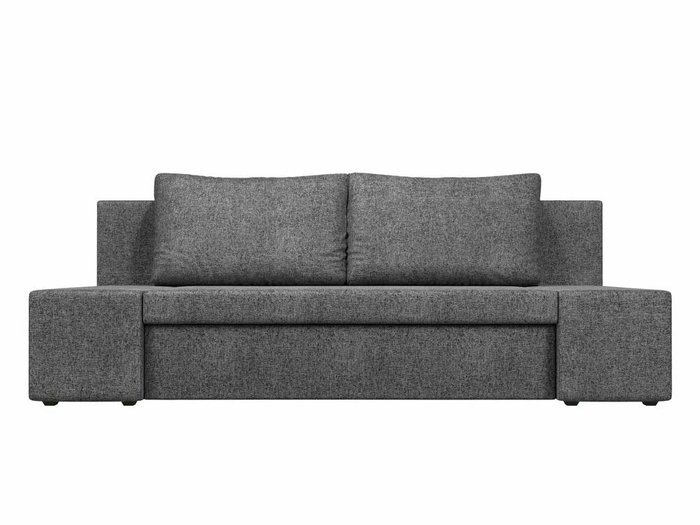 Прямой диван-кровать Сан Марко серого цвета - купить Прямые диваны по цене 23999.0