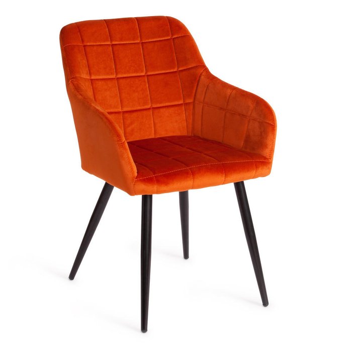 Набор из двух стульев Beata оранжевого цвета  - купить Обеденные стулья по цене 7780.0