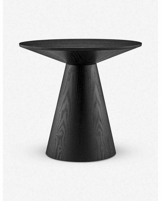 Приставной стол Барра черного цвета