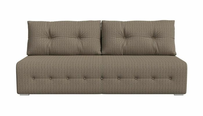 Прямой диван-кровать Лондон бежево-коричневого цвета - купить Прямые диваны по цене 29999.0