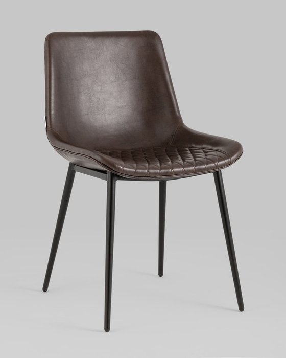 Стул Деймон коричневого цвета - купить Обеденные стулья по цене 10490.0