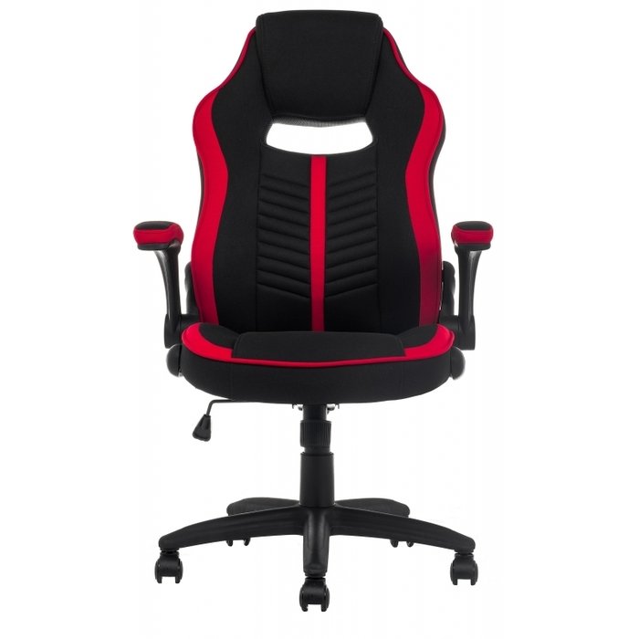 Компьютерное кресло Plast черно-красного цвета - лучшие Офисные кресла в INMYROOM