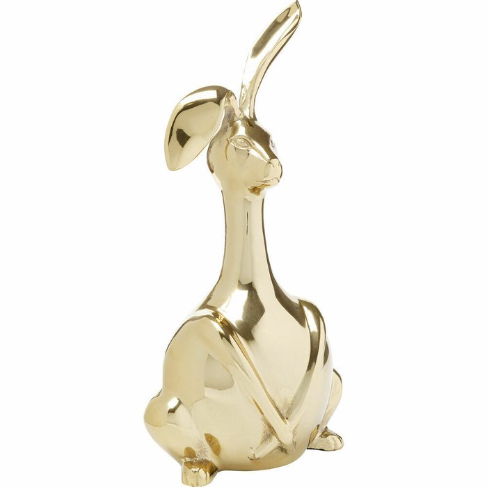 Статуэтка Bunny золотого цвета - купить Фигуры и статуэтки по цене 9877.0