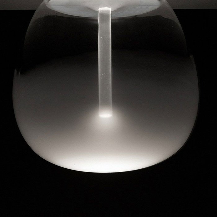 Подвесной светильник Artemide Empatia с плафоном  из прозрачного муранского стекла - лучшие Подвесные светильники в INMYROOM