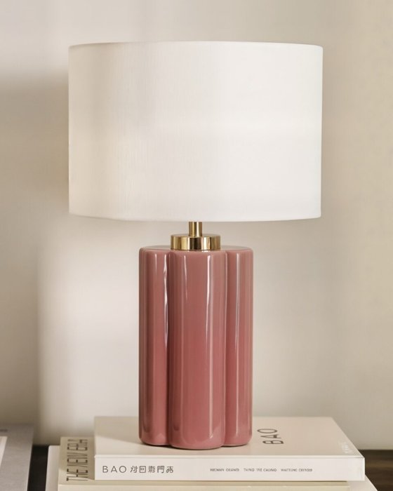 Коралловая настольная лампа “Туоми” - купить Настольные лампы по цене 17500