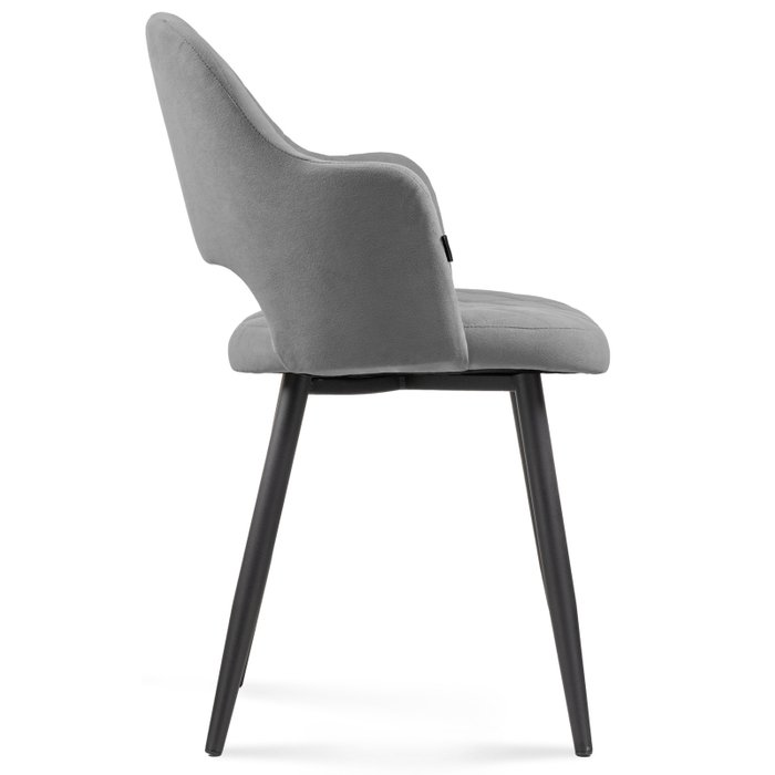 Стул Гутрид серого цвета - лучшие Обеденные стулья в INMYROOM