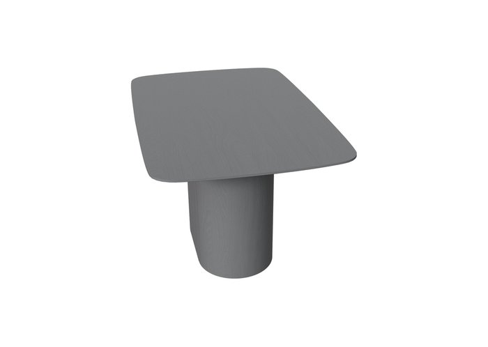 Стол обеденный Type 140 серого цвета - лучшие Обеденные столы в INMYROOM