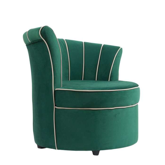 Кресло Shell зеленого цвета - купить Интерьерные кресла по цене 47000.0