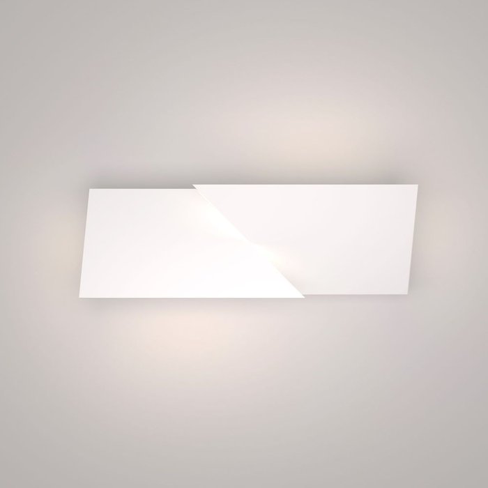 Настенный светодиодный светильник Snip LED 40106/LED белый - лучшие Бра и настенные светильники в INMYROOM