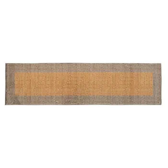 Ковер из полиэстера 60x240 желтого цвета