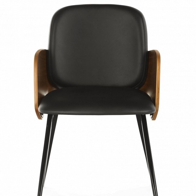 Стул Isla черного цвета - лучшие Обеденные стулья в INMYROOM
