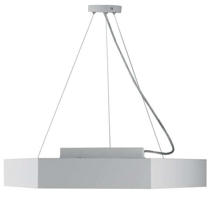 Подвесной светильник Geometria Б0050556 (пластик, цвет белый) - лучшие Подвесные люстры в INMYROOM