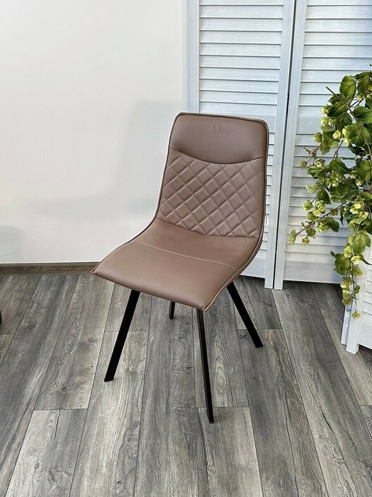 Стул Texas серо-коричневого цвета - лучшие Обеденные стулья в INMYROOM