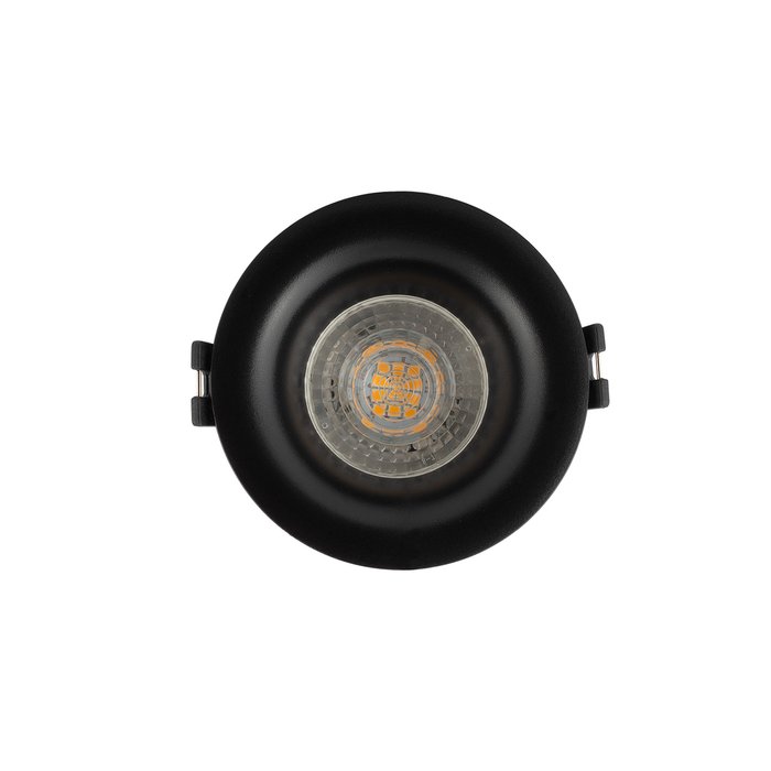  Встраиваемый светильник черного цвета - купить Встраиваемые споты по цене 725.0