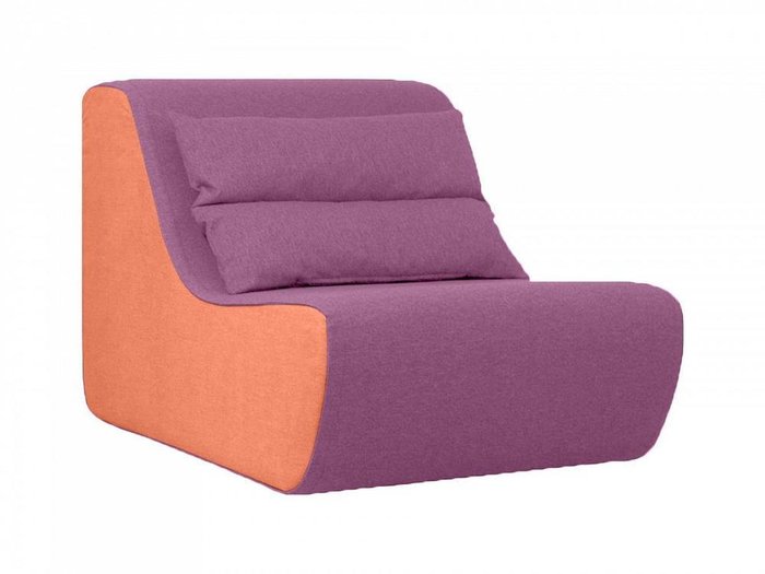 Кресло Neya оранжево-пурпурного цвета
