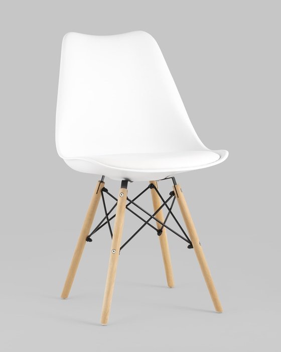Стул Soft белого цвета - купить Обеденные стулья по цене 3490.0