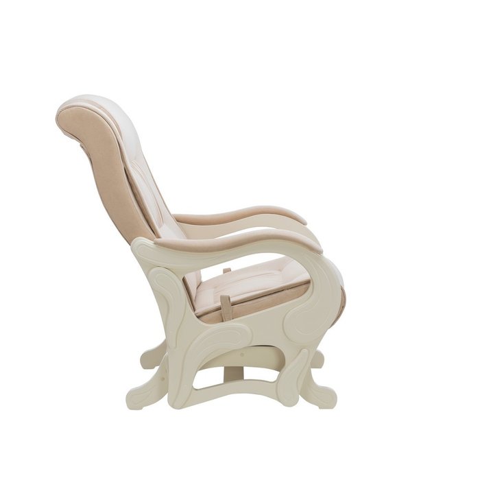 Кресло-глайдер Модель 78 люкс бежевого цвета - лучшие Интерьерные кресла в INMYROOM