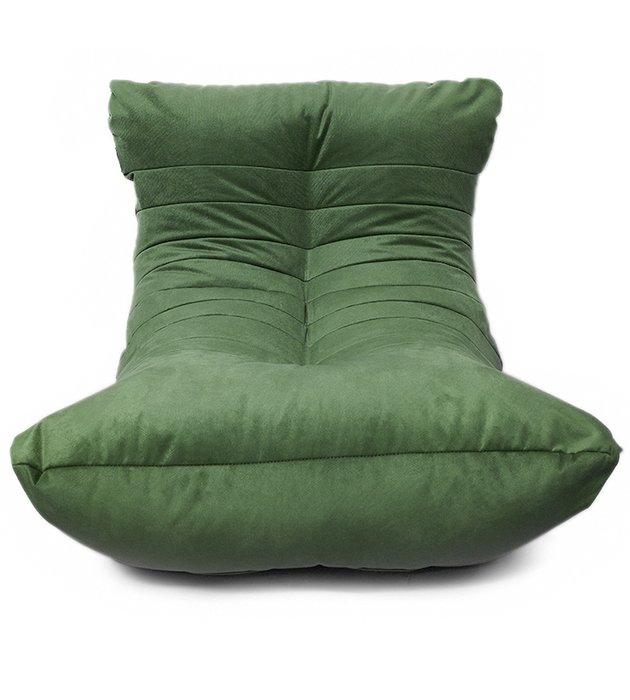 Кресло мешок Кокон Maserrati 13 XL зеленого цвета - купить Бескаркасная мебель по цене 8010.0