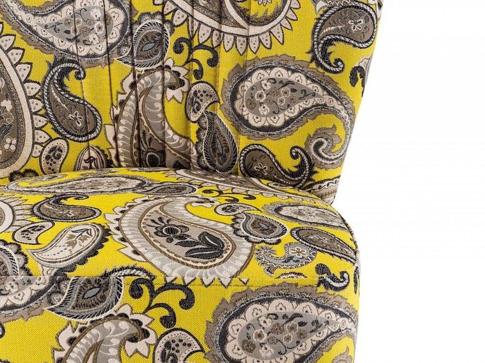 Кресло Barbara бежево-желтого цвета - лучшие Интерьерные кресла в INMYROOM