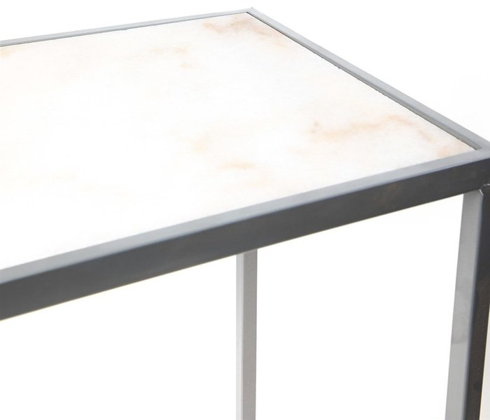 Кофейный стол с белым мрамором - купить Кофейные столики по цене 8632.0