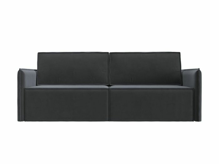 Прямой диван-кровать Либерти серого цвета - купить Прямые диваны по цене 53999.0