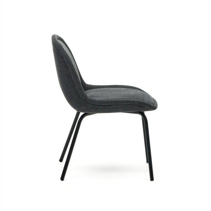 Стул Aimin темно-серого цвета - лучшие Обеденные стулья в INMYROOM