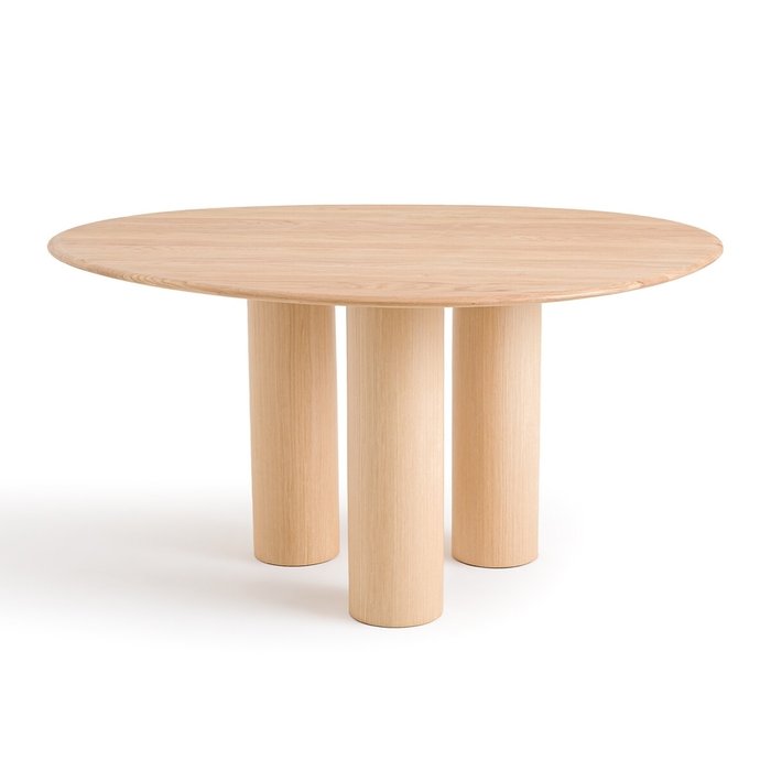 Стол обеденный из дуба Brasero бежевого цвета - купить Обеденные столы по цене 188650.0
