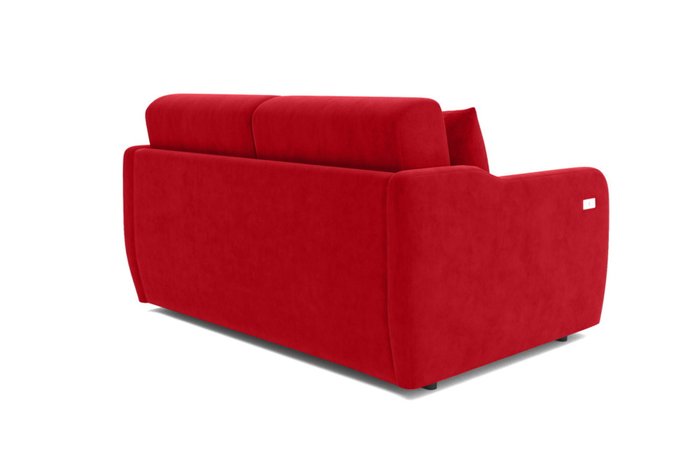 Прямой диван-кровать красного цвета  - лучшие Прямые диваны в INMYROOM