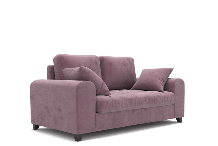 Диван Vittorio MT двухместный светло-фиолетовый - купить Прямые диваны по цене 52400.0