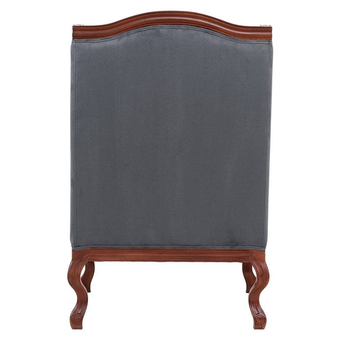 Кресло French Anthracite серого цвета - лучшие Интерьерные кресла в INMYROOM