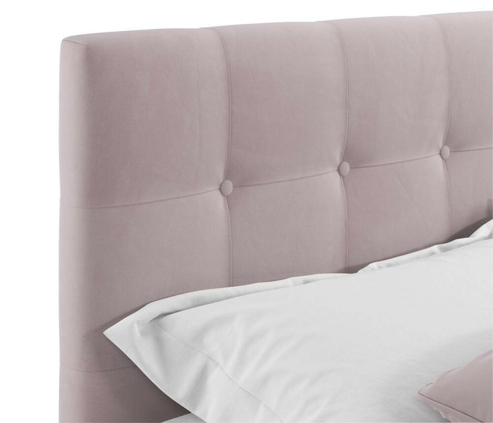 Кровать с ортопедическим основанием Selesta 90х200 лилового цвета - купить Кровати для спальни по цене 18500.0