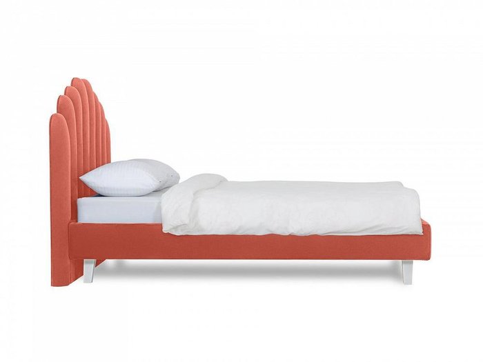 Кровать Queen Sharlotta L 160х200 красного цвета  - лучшие Кровати для спальни в INMYROOM