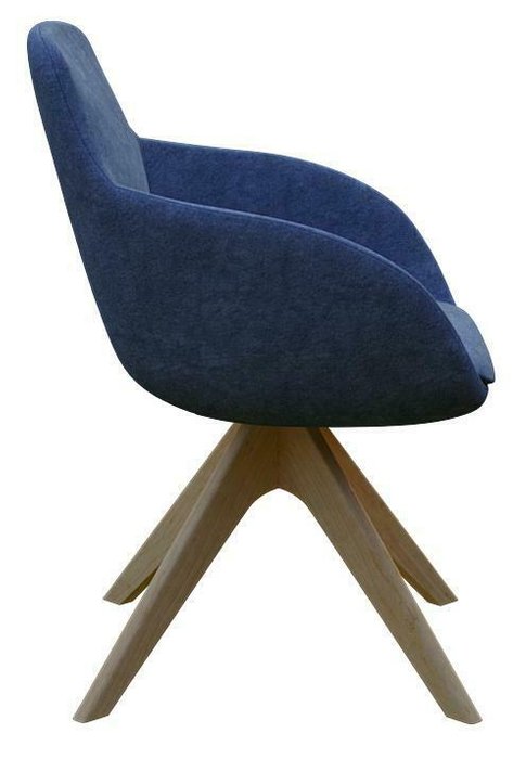 Стул Арель синего цвета - купить Обеденные стулья по цене 61665.0