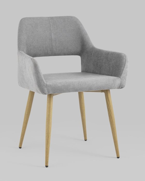 Стул Кромвель New серого цвета - купить Обеденные стулья по цене 12990.0