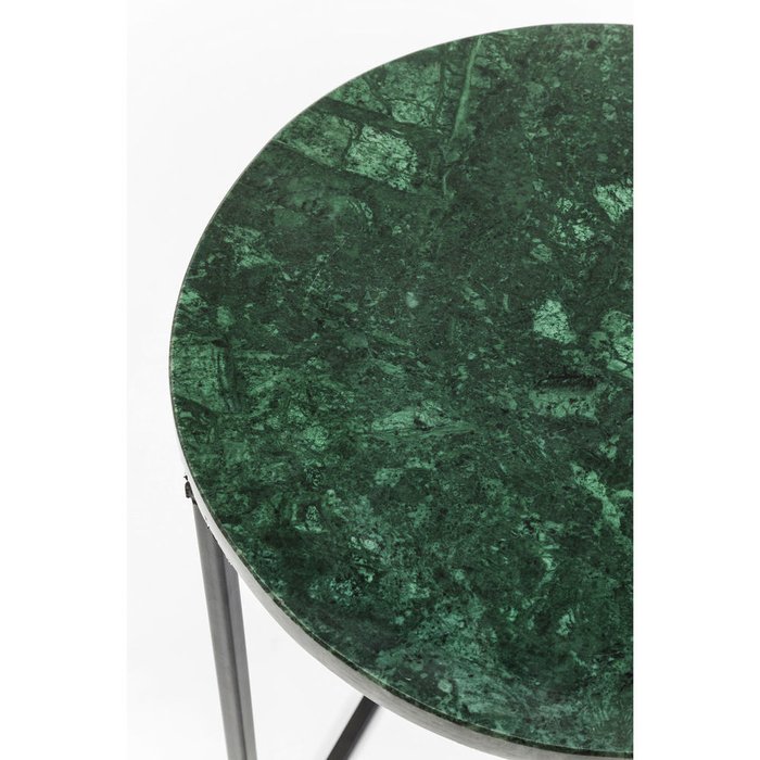 Столик приставной Fjord с зеленой столешницей - лучшие Кофейные столики в INMYROOM