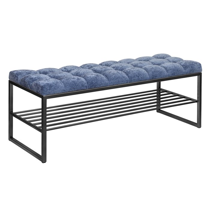 Банкетка Ruby синего цвета Банкетка Ruby синего цвета